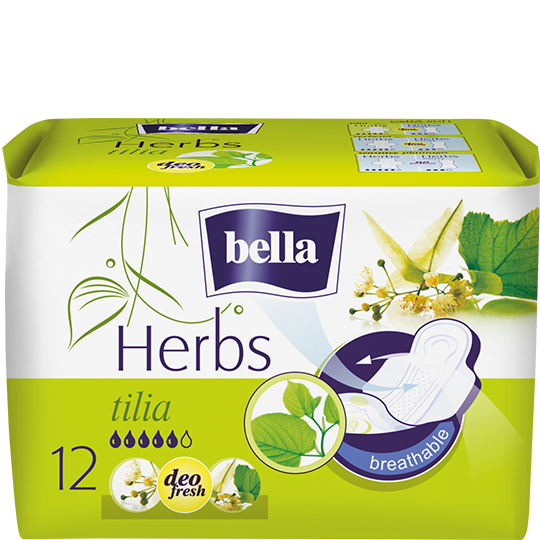 Bella Herbs hygienické vložky s výťažkom z lipy