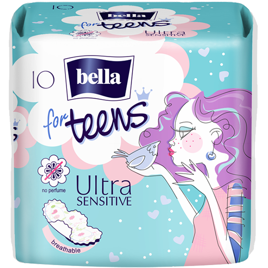Hygienické vložky Bella for Teens Ultra Sensitive