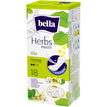 Bella Herbs slipové vložky s výťažkom z lipy – normal