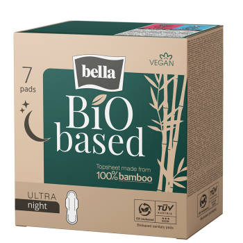 Bella BiO based ULTRA NIGHT hygienické vložky