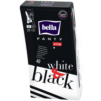 Bella Panty Slim Black&White