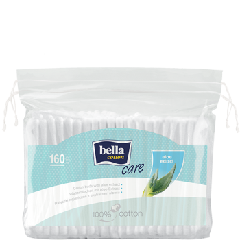 Bella Cotton Care kozmetické tampóny s aloe vera